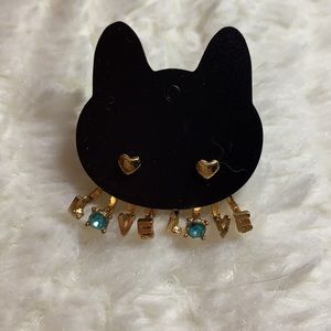 3 for 10 EARRINGS - love heart